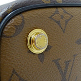 Louis Vuitton LOUIS VUITTON Bag Monogram Reverse Women's Handbag Shoulder 2way Vanity NV PM M45165 Brown Chain Compact