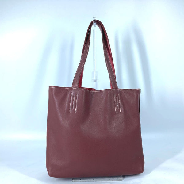 Hermes Shoulder Bag Bicolor Tote Bag RedBased