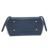 CELINE 176103ZVA.07DS flap Bag Semi Shoulder Bag Hand Bag Deep sea blue Navy