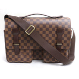 LOUIS VUITTON Louis Vuitton Broadway Shoulder Bag Damier Brown N42270 Men's