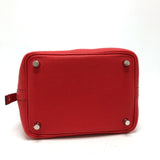 Hermes PicotinLock PM 18 Bag Tote Bag Hand Bag Rouge Coo Red SilverHardware