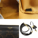 Celine Triomphe Boston Bag PVC Women's CELINE