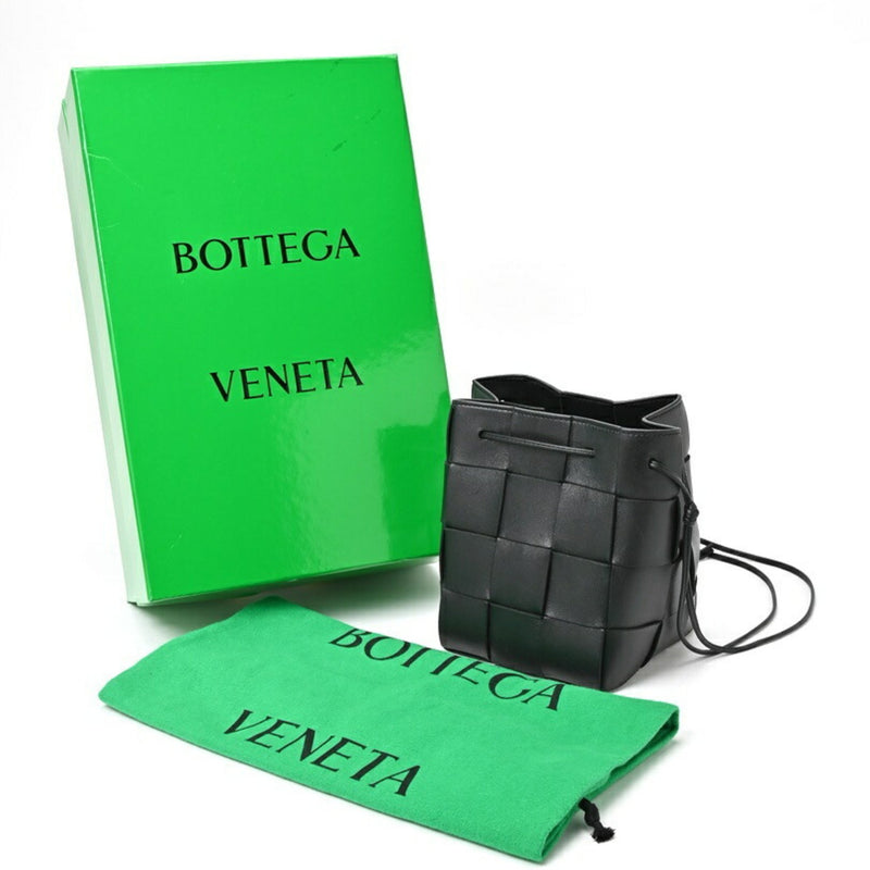 BOTTEGA VENETA Small Cassette Crossbody Bucket Bag 680218VCQC48425 Intrecciato Leather S-156307