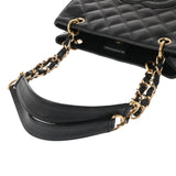 CHANEL Chanel Matelasse PST Tote Black A50994 Women's Caviar Skin Bag