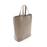 CELINE Vertical Small Cabas Tote Bag Leather Women's Beige 189813