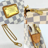 Louis Vuitton Bag Damier Azur Eva N55214 Pouch Shoulder