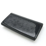 LOUIS VUITTON Epielectric Portefeuille Twist Long Wallet Leather Noir Black M6117N