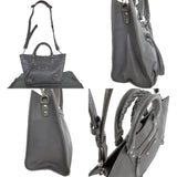 BALENCIAGA Handbag Shoulder Bag Neo Classic M Leather Grey Women's 702502 s0316a