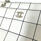 CHANEL Chocolate Bar Wild Stitch Lambskin Chain Shoulder Bag for Women