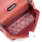 Chanel Chain Shoulder Bag Matelasse Women's Bordeaux Leather Coco Mark Hand