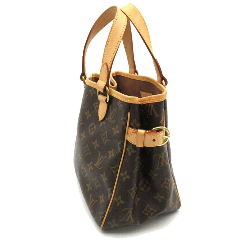 Louis Vuitton Batignolles Bag, Coated Canvas, Monogram, Women's, Brown, M51156