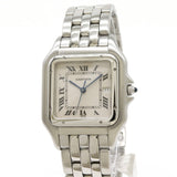 Cartier Panthere LM SS Date Ivory Dial Men's Watch W25032P5