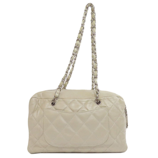 CHANEL Cambon Line Shoulder Bag Lambskin Women's