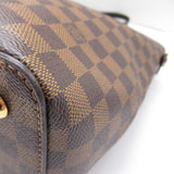 LOUIS VUITTON Jersey Brown Black Damier leather PVC coated canvas N44023