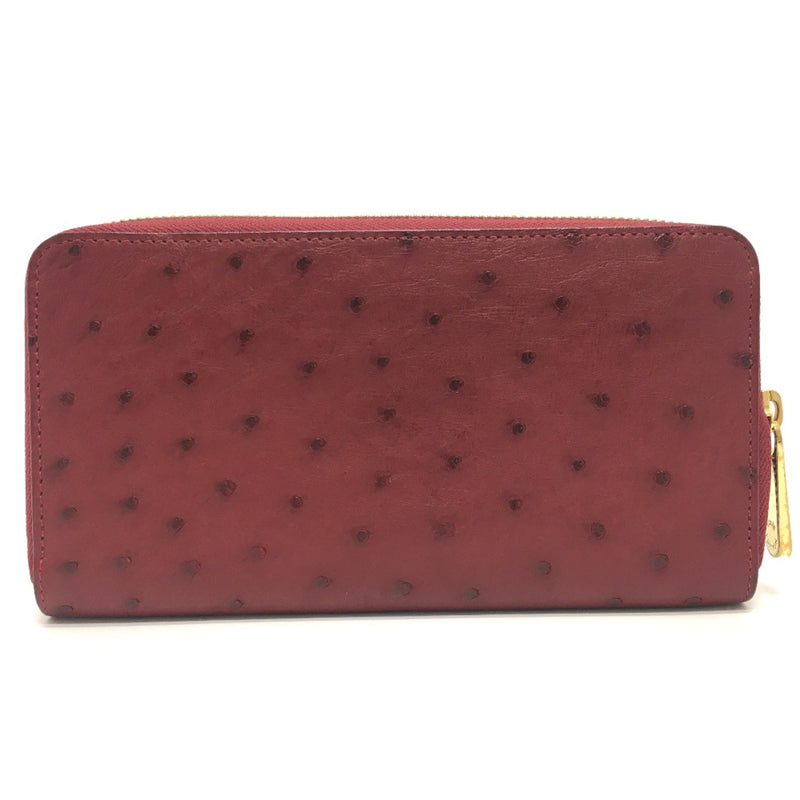 Louis Vuitton Exotic line Long wallet Long Wallet Bordeaux