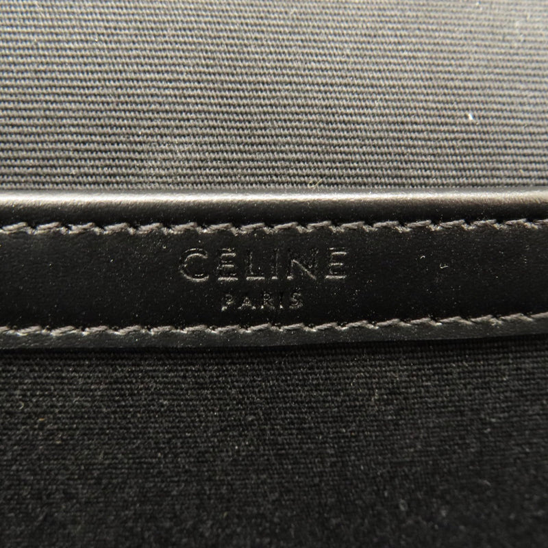 Celine Macadam Shoulder Bag Leather Women's