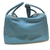 Hermes Bag Shoulder Bag Hand Bag Blue gene blue SilverHardware