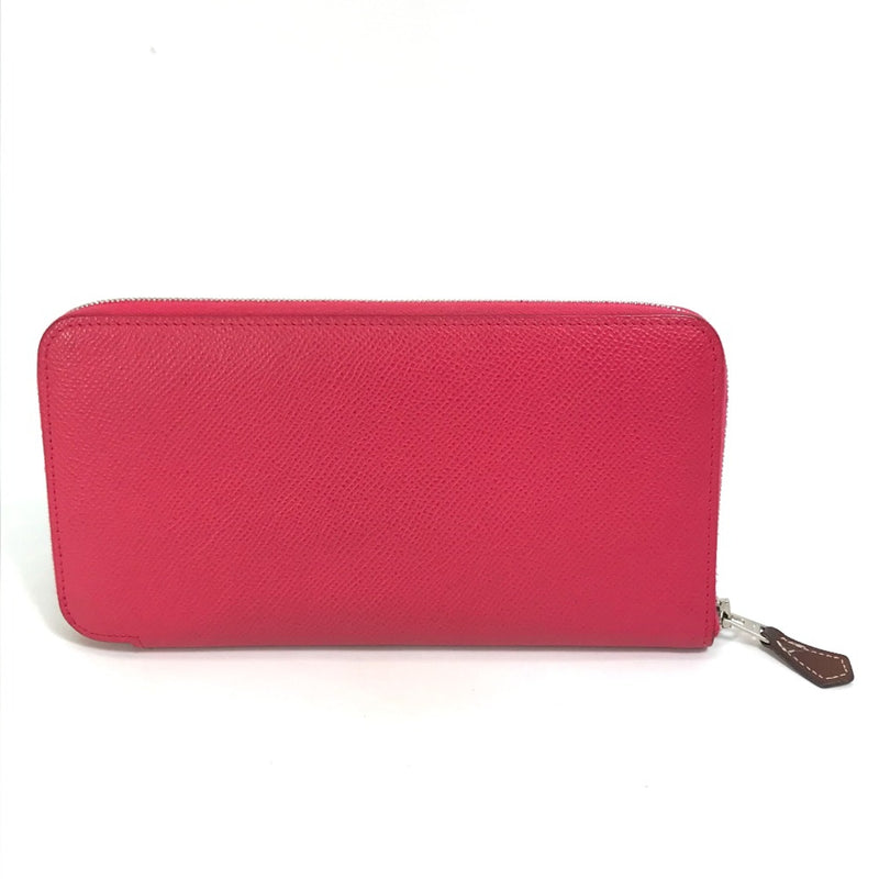 Hermes Long wallet Zip Around Long Wallet Pink Based