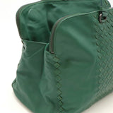 BOTTEGA VENETA Bottega Veneta Intrecciato Handbag Tote Bag Leather Green