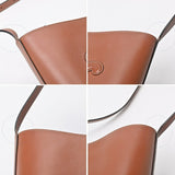 CELINE Small Bucket Cuir Triomphe Bag 113783DU3.04LU Smooth calfskin Tan S-156676