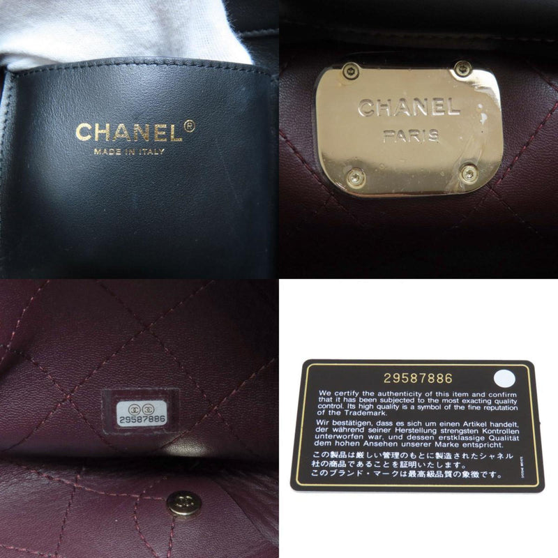 CHANEL Matelasse Coco Mark Handbag Calfskin Women's