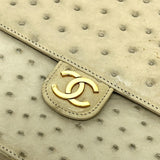 Chanel Chain bag Shoulder Bag Beige GoldHardware