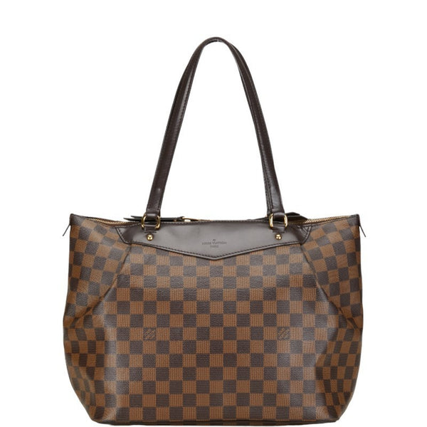 Louis Vuitton Damier Westminster GM Tote Bag Shoulder N41103 Brown PVC Leather Women's LOUIS VUITTON