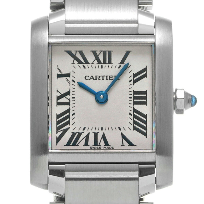 CARTIER Tank Francaise SM W51008Q3 Ladies' Watch Quartz