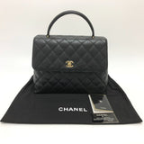 Chanel A12397 Bag Hand Bag Black GoldHardware