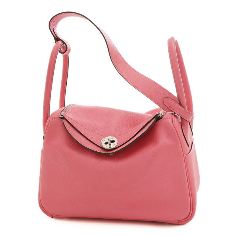 Hermes Lindy 26 Evercolor Handbag Rose Azalee A Stamp