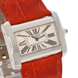 Cartier W6300255 Tank Divan Watch Stainless Steel Leather Women's CARTIER