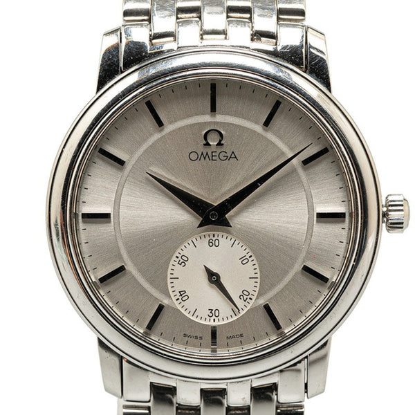 OMEGA De Ville Watch 4520.31 Manual Winding Silver Dial Stainless Steel Men's