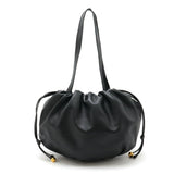 BOTTEGA VENETA Bottega Veneta The Bubble Medium Tote Bag Shoulder Leather Black