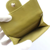 CHANEL Small Wallet Timeless Classic Trifold AP0230 Y04059 N0200 Lambskin Khaki Green Matelasse