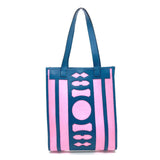 Hermes Petit Ash bag shawl Tote Bag Navy x Pink