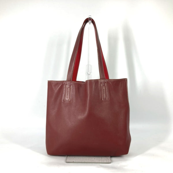 Hermes Shoulder Bag Bicolor Tote Bag RedBased