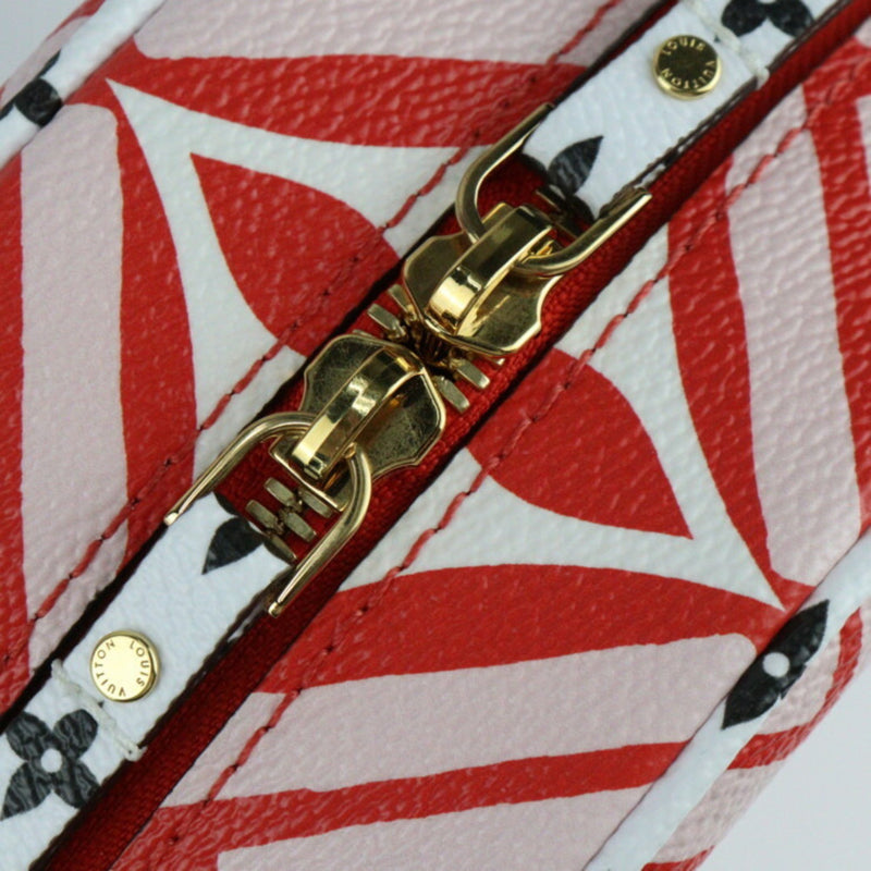 LOUIS VUITTON Louis Vuitton Boite Chapeau Souple LV Crafty Monogram Giant Shoulder Bag M45364 Red Pink White Black Multicolor Crossbody