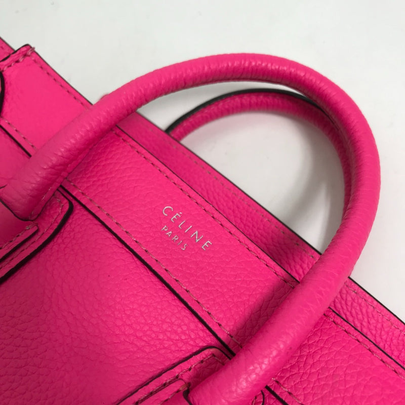 CELINE 189243 Tote Bag Bag Crossbody 2WAY Shoulder Bag Hand Bag pink