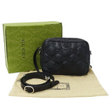 GUCCI Bag Women's GG Matelasse Shoulder Nylon Black 702334