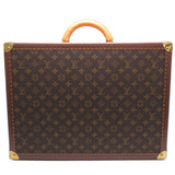 Louis Vuitton Cotteville 50 Ladies Trunk M41422 Monogram Ebene (Brown) with initials on name tag