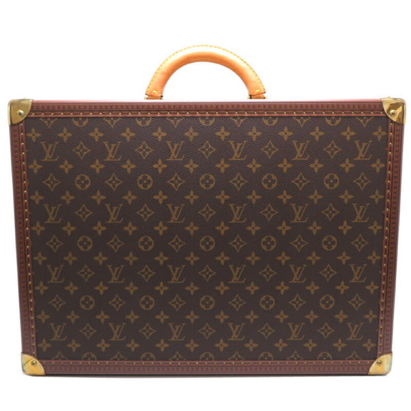 Louis Vuitton Cotteville 50 Ladies Trunk M41422 Monogram Ebene (Brown) with initials on name tag