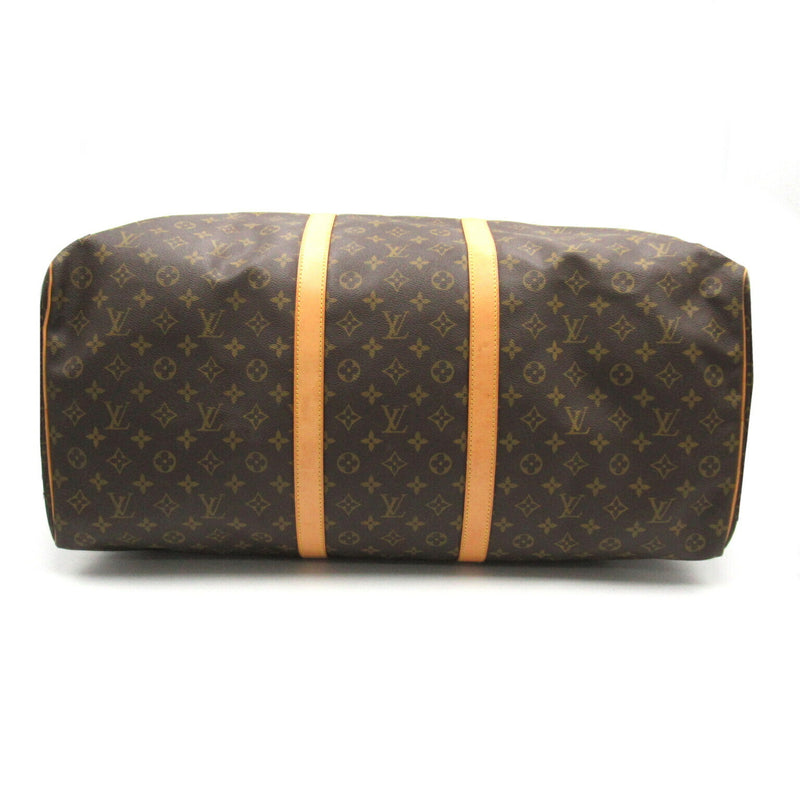 Louis Vuitton LOUIS VUITTON Keepall 60 Boston Bag Coated Canvas Monogram Men's Women's Brown M41422