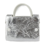 Christian Dior ever mini handbag M7003 PNSS leather silver white 2WAY shoulder bag