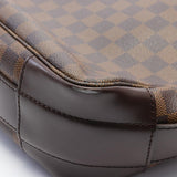 Louis Vuitton Bastille Damier Ebene Shoulder Bag, Coated Canvas, Leather, Men's, Women's, Brown, N45258