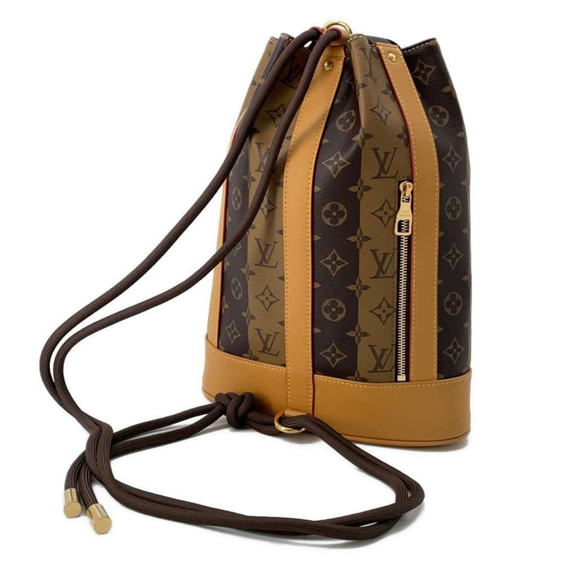 Louis Vuitton Backpack Monogram Stripe Randonne NIGO Collaboration M45968