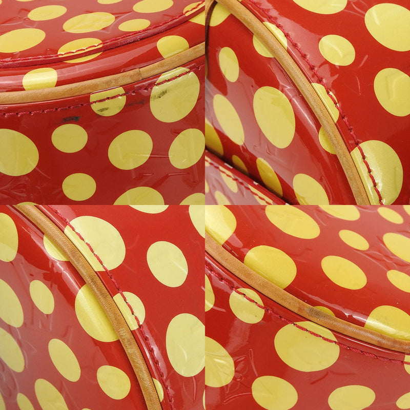 Louis Vuitton Hand Bag Papillon 30 Dot Infinity M91425 Rouge Monogram Vernis Yayoi Kusama Women's LOUIS VUITTON YAYOI KUSAMA