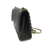 CHANEL Deca Matelasse Chain Shoulder Bag Caviar Skin (Grained Calf) Women's Black