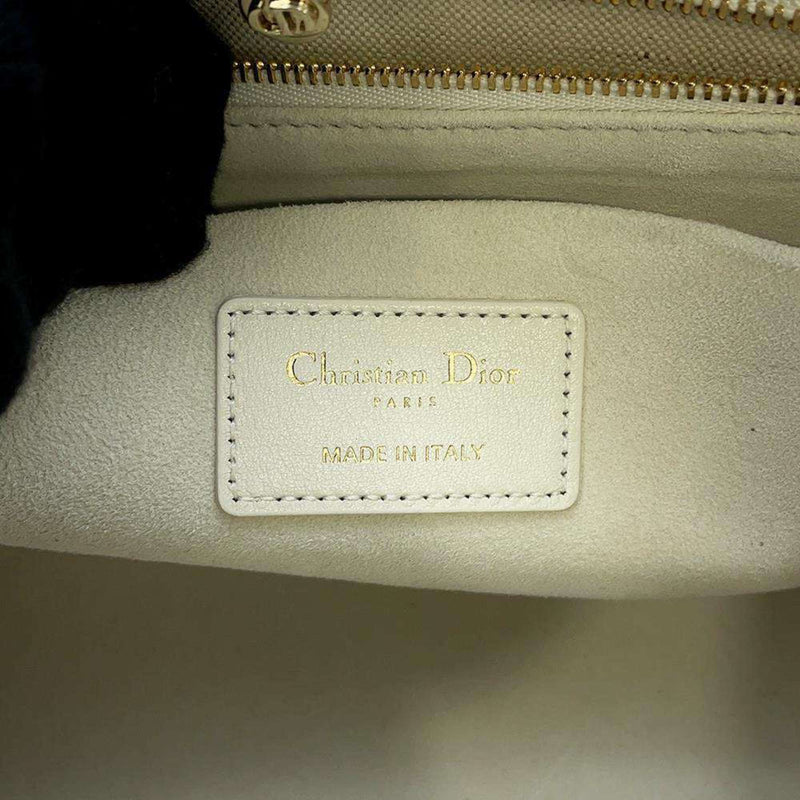 Christian Dior Handbag Ladies 95.22 Medium M0699OVJX 2way Shoulder Bag White