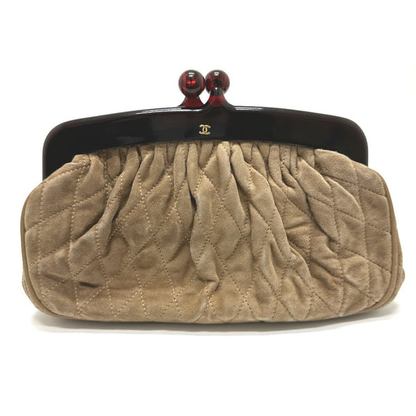 Chanel CC Mark vintage Pouch Brown