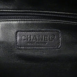 CHANEL Bag Matelasse Women's Handbag Leather Black Compact